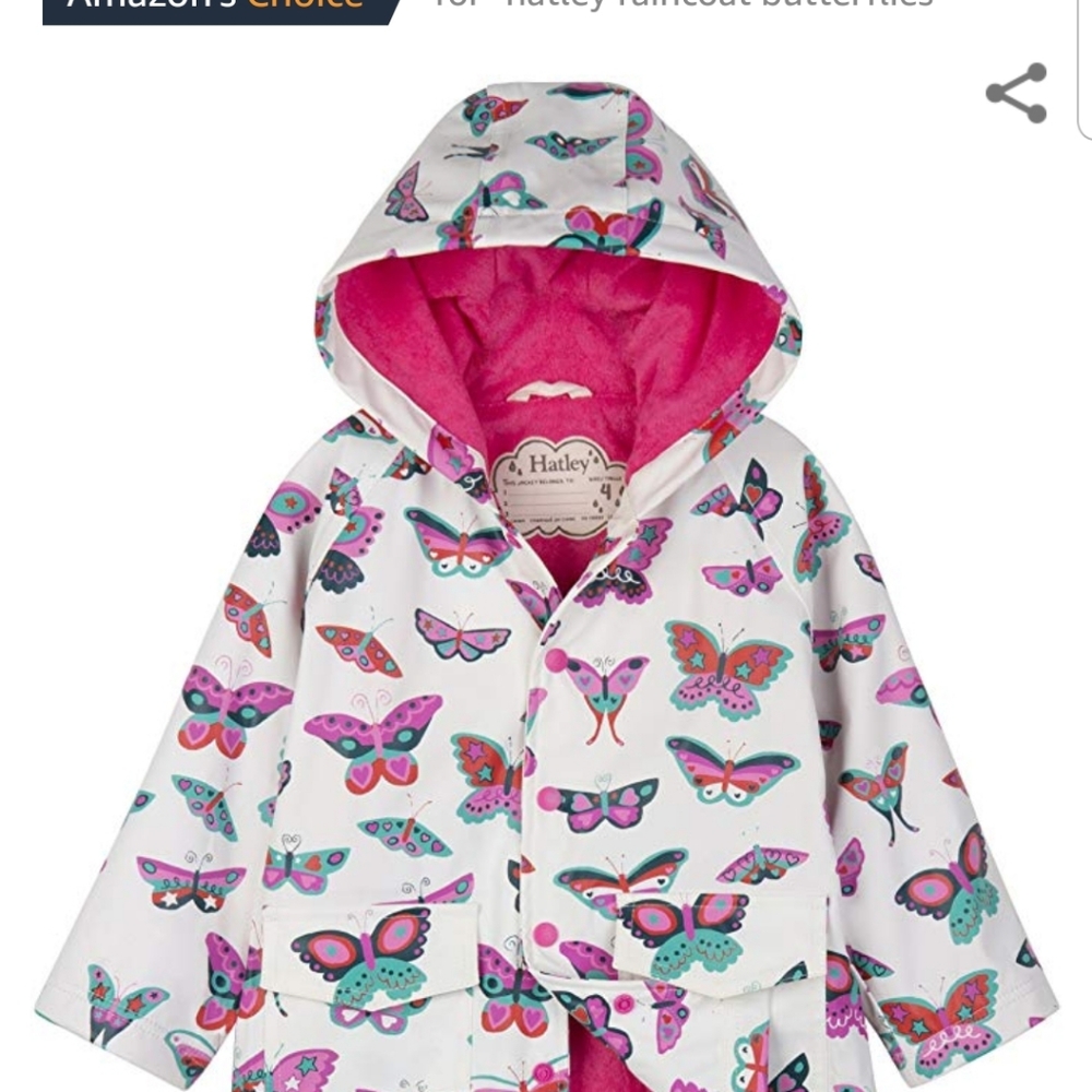 Rain coat and matching rainboots